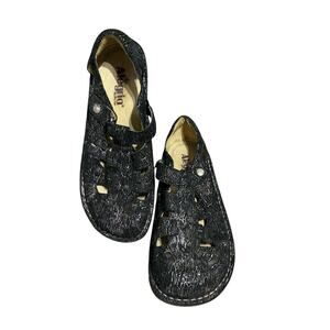 Alegria Womens Paloma Mary Janes EU 39 -8.5 Fairy Iridescent Comfort Workwear
